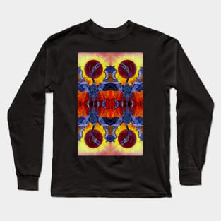 Serendipitous Fire PATTERN Long Sleeve T-Shirt